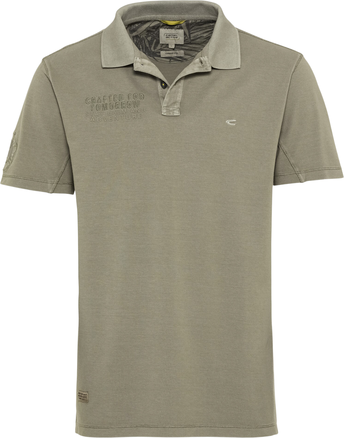 GMD Polo Camel Active Khaki M til mænd i khaki farve